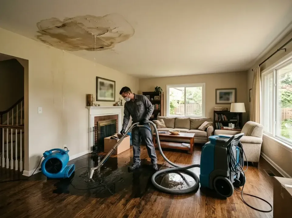 attic-pipe-burst-ceiling-drip-008 — frequently asked questions, Water Damage Restoration & Carpet Care in Canastota, NY